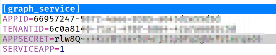 Zrzut ekranu pokazujący szczegóły aplikacji w pliku Vault.ini.